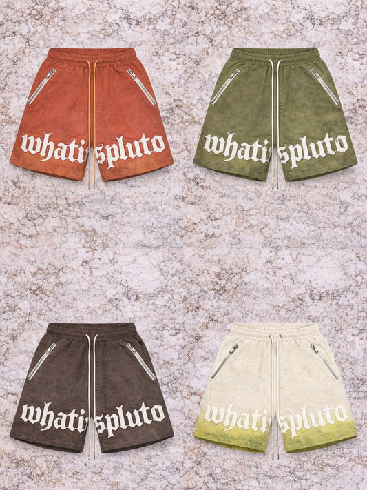 “Sediment” Ombré Cotton 8oz Sweatshort
