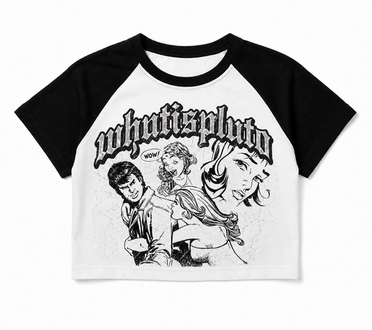 “Karlita” Micro Rib Baby Tee
