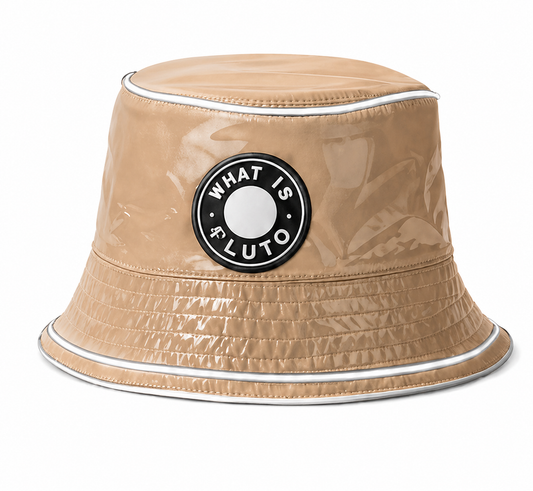 “Illuminate” Unisex Patent Leather Bucket Hat