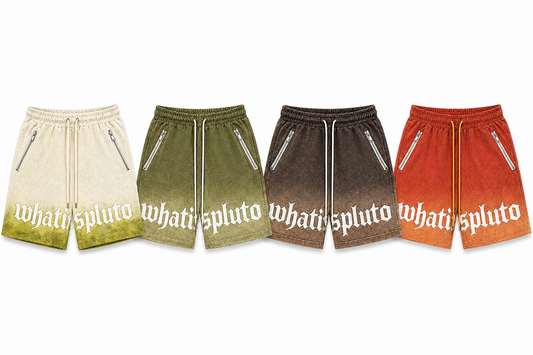 “Sediment” Ombré Cotton 8oz Sweatshort