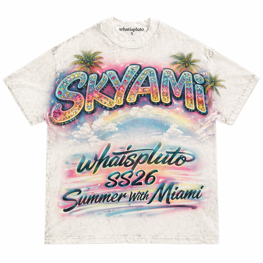 “SKYAMI” Oversized Box Tee