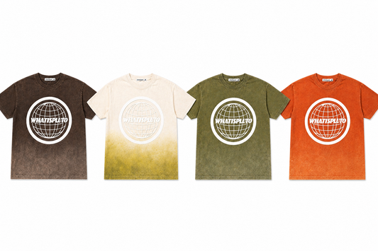 “Sediment” Oversized Box Ombré Tee