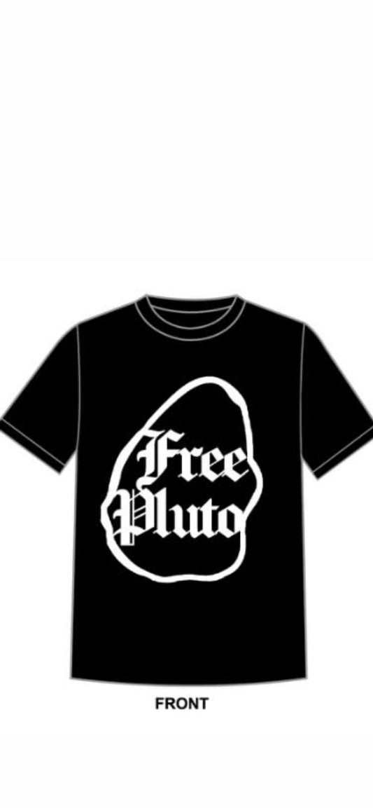 “FREE PLUTO” Unisex Preshrunk Crewneck T-Shirt